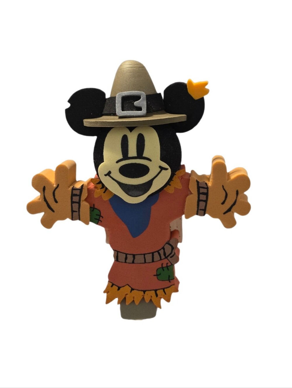 Disney Mickey Mouse SCARECROW Thanksgiving Antenna Topper - NWT